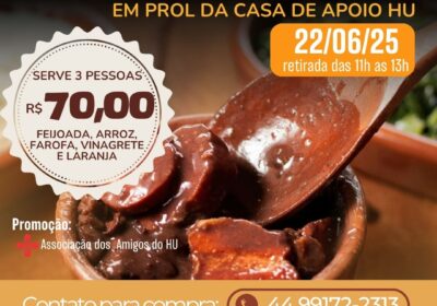 Participe da Feijoada Beneficente