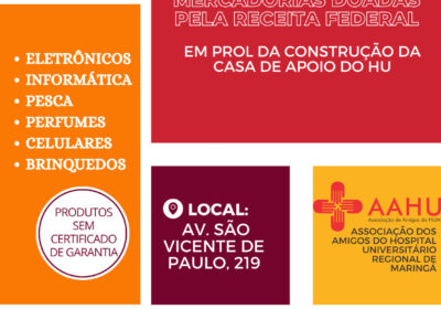 Bazar Beneficente em Prol da Casa de Apoio do HUM
